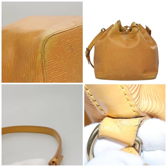 LOUIS VUITTON Epi Petit Noe Shoulder Bag Yellow - Picture 12 of 15
